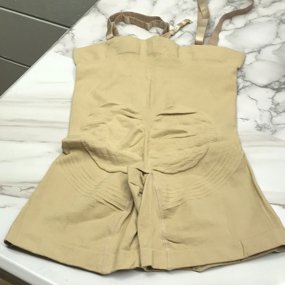 Beige Shapewear Bodysuit - Picture 3 of 5